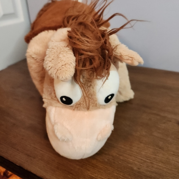 Disney Parks Woody's Horse Bullseye Plush Cushion Pillow Pet Horse Toy Story - Picture 2 of 12